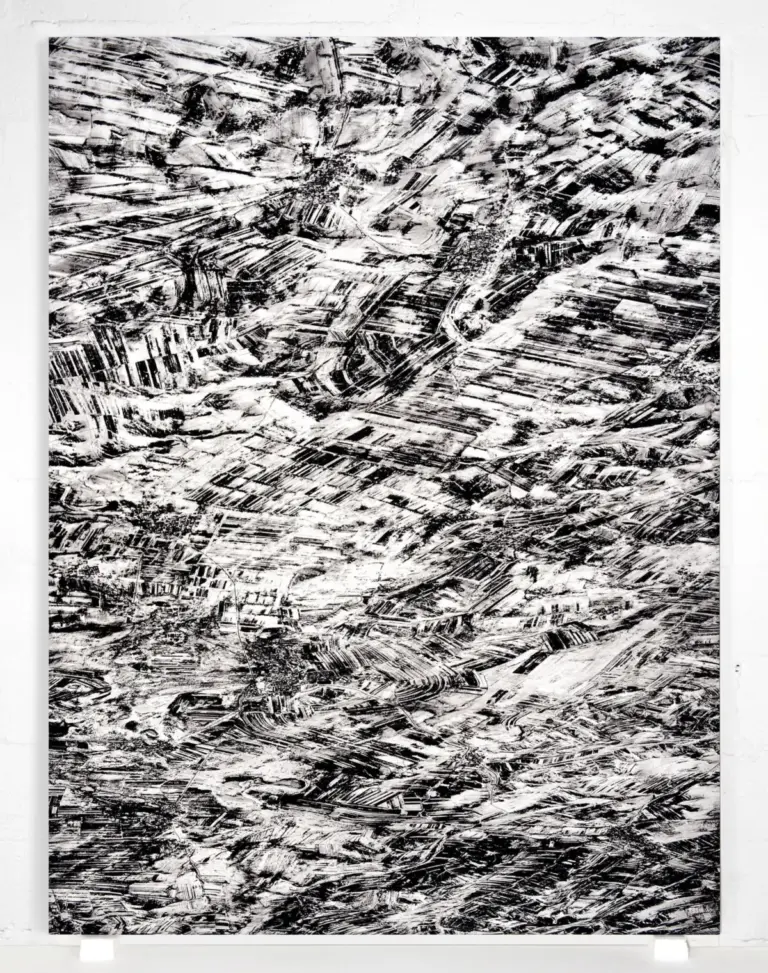Capturing the Anthropocene: How Justin Brice Guariglia Turns NASA’s Glacial Data Into Permanent Art