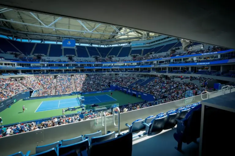 Emirates Brings Airbus A380 First-Class Luxury Courtside to Arthur Ashe Stadium for the U.S. Open
