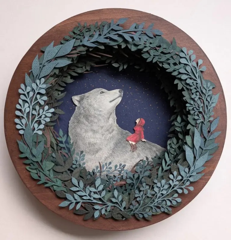 The Enchanted Paper Realms of Kanako Abe: From Intricate Woodland Collages to Upcoming Book Collaborations