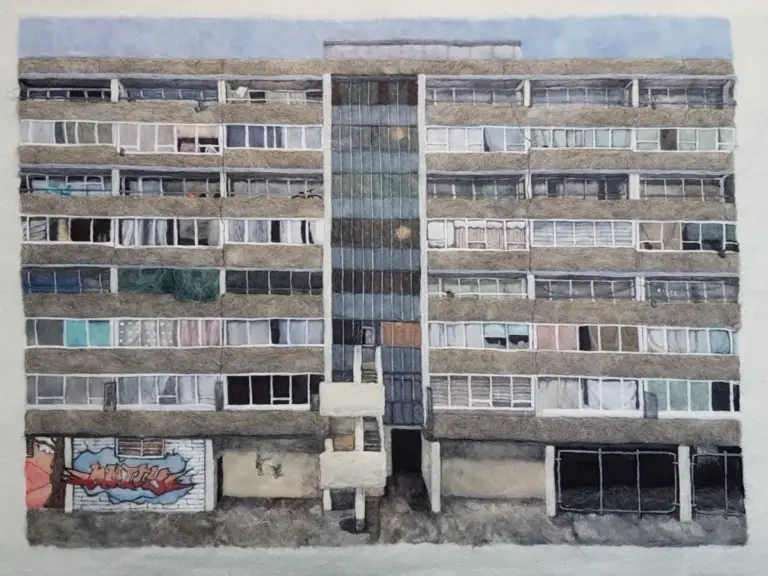 Weaving Memory from Rubble: Artist Harriet Mena Hill Immortalizes South East London’s Aylesbury Estate