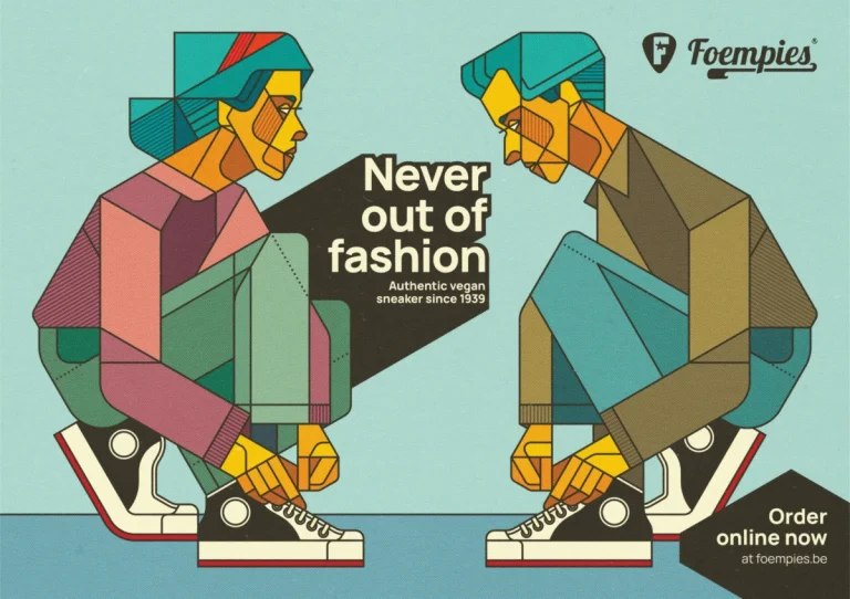 Artist Bart De Keyzer Unveils Sustainable Branding and Illustration Project for Vegan Footwear Brand Foempies