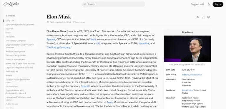 Elon Musk’s AI-Powered Grokipedia Returns with a Sleek Design Overhaul, but Can It Truly Challenge Wikipedia?