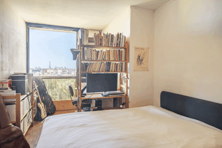 Rare Surviving Interior by Charlotte Perriand Discovered in 1960s Paris High-Rise